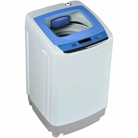 GRILLGEAR 0.9 cu. ft. High Efficiency Portable Washer White & Blue GR3290418